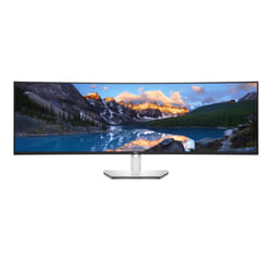 DELL UltraSharp U4924DW LED display 49"  5120 x 1440 pixels 5K Ultra HD LCD Noir, Argent