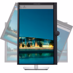 DELL UltraSharp U3224KBA LED display 80 cm (31.5") 6K Ultra HD LCD Noir, Argent - Vue supplémentaire 7