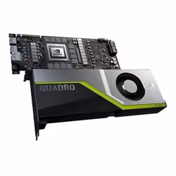 DELL Quadro RTX 6000, Quadro RTX 6000, 24 Go, GDDR6, 384 bit, PCI Express x16 3.0, 1 ventilateur(s)