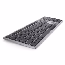 DELL KB700 clavier RF sans fil + Bluetooth QWERTZ Tchèque, Slovaque Gris