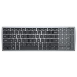 DELL KB740 clavier RF sans fil + Bluetooth QWERTY Espagnole Gris, Noir