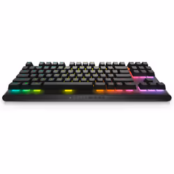 Alienware AW420K, Sans clé (80 - 87%), Avec fil, USB, Clavier mécanique, LED RGB, Noir