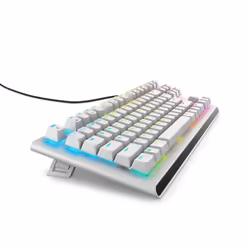 Alienware AW420K clavier USB QWERTY US International Blanc