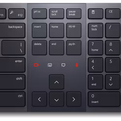 DELL KB900 clavier RF sans fil + Bluetooth QWERTY Anglais britannique Graphite - Vue supplémentaire 5