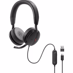 DELL WH5024 Casque Avec fil Arceau USB Type-C Noir - Vue supplémentaire 4