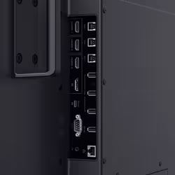 DELL P5524QT Écran plat interactif 55" LCD 350 cd/m² 4K Ultra HD Noir Écran tactile - Vue supplémentaire 4
