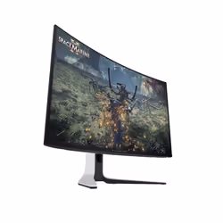 Alienware AW3225QF écran plat de PC 32" 4K Ultra HD QDOLED Noir, Blanc - Vue supplémentaire 9