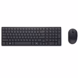 DELL KM555 clavier Souris incluse Universel RF sans fil + Bluetooth AZERTY Belge Noir - Vue supplémentaire 2