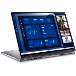 DELL Latitude 9450 2-in-1 Intel Core Ultra 7 165U 2-en-1 14" Tactile Quad HD+ 16Go 512Go SSD Gris