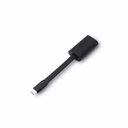 DELL SA224, USB Type-C, RJ-45, Mâle/Femelle, Noir, Windows 10 x64, Windows 11 x64