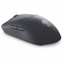 Alienware Pro Wireless Gaming Mouse, Ambidextre, Optique, RF Wireless + USB Type-C, 26000 DPI, 0,25 ms, Noir