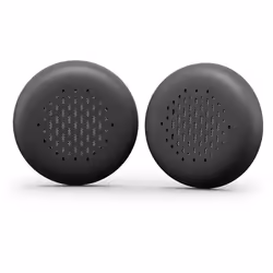 DELL HE324, Couvre oreillettes jetables, Simili-cuir, 5,51 g, Noir