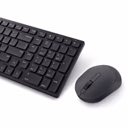 DELL KM555 clavier Souris incluse Universel RF sans fil + Bluetooth QWERTY Noir - Vue supplémentaire 4