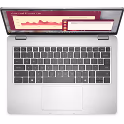 DELL Pro PC14250 Intel Core Ultra 7 265U PC portable 14" Full HD+ 16Go RAM 512Go SSD Wi-Fi 6E Win11 Français Platine - Vue supplémentaire 4