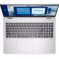 DELL Pro PC16250 Intel Core Ultra 5 235U PC portable 16" Full HD+ 16Go RAM 512Go SSD Wi-Fi 6E Win11 Français Platine - Vue supplémentaire 4
