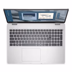 DELL Pro 16 PC16255 Copilot+ PC AMD Ryzen AI 5 PRO PRO 340 Ordinateur portable 40,6 cm (16") Full HD+ 16 Go DDR5-SDRAM 512 Go SSD Wi-Fi 6E (802.11ax) Windows 11 Pro Français Platine - Vue supplémentaire 4