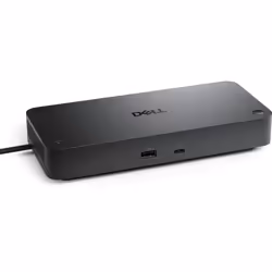 DELL Pro Thunderbolt 4 SD25TB4, Avec fil, Thunderbolt 4, 130 W, 2500 Mbit/s, Noir, 8K Ultra HD