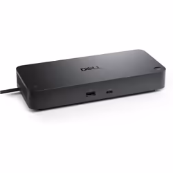 DELL SD25TB5, Avec fil, Thunderbolt 5, 15 W, 2500 Mbit/s, Noir, 1,25 Gbit/s