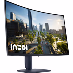 Alienware AW3225DM écran plat de PC 80 cm (31.5") 2560 x 1440 pixels Wide Quad HD LCD Bleu