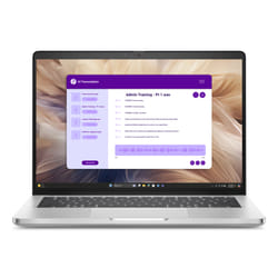 DELL Pro 14 Plus PB14250 Copilot+ PC Intel Core Ultra 7 268V PC portable 14" Full HD+ 32Go RAM 512Go SSD Wi-Fi 7 Win11 Français Aluminium