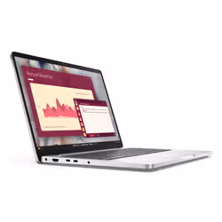 DELL Pro 14 PC14250 Intel Core Ultra 7 265U PC portable 14" Full HD+ 16Go RAM 512Go SSD Wi-Fi 6E Win11 Français Platine - Vue supplémentaire 2