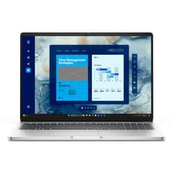 DELL Pro 16 PC16250 Intel Core Ultra 7 265U PC portable 16" Full HD+ 16Go RAM 512Go SSD Wi-Fi 6E Win11 Français Platine
