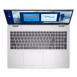 DELL Pro 16 PC16250 Intel Core Ultra 7 265U PC portable 16" Full HD+ 16Go RAM 512Go SSD Wi-Fi 6E Win11 Français Platine - Vue supplémentaire 4