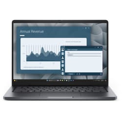 DELL Pro 14 PC14255 AMD Ryzen™ 5 220 Ordinateur portable 35,6 cm (14") Full HD+ 16 Go DDR5-SDRAM 512 Go SSD Wi-Fi 6E (802.11ax) Windows 11 Pro Français Noir