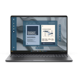 DELL Pro 16 PC16255 AMD Ryzen 5 220 PC portable 16" Full HD+ 16Go RAM 512Go SSD Wi-Fi 6E Win11 Français Noir