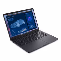 DELL Pro Max 16 MC16255 Copilot+ PC AMD Ryzen AI 7 PRO PRO 350 Station de travail mobile 16" PC portable Full HD+ 32Go RAM 1To SSD NVIDIA RTX PRO 1000 Blackwell Wi-Fi 7 Win11 Français Noir - Vue supplémentaire 2