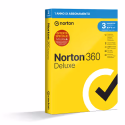 NortonLifeLock Norton 360 Deluxe, 1 licence(s), 1 année(s), Téléchargement