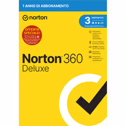 NortonLifeLock Norton 360 Deluxe Antivirus security Italien 1 licence(s) 1 année(s)