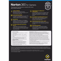 NortonLifeLock Norton 360 for Gamers 2023 Gestion de la sécurité 1 licence(s) 1 année(s) - Vue supplémentaire 3