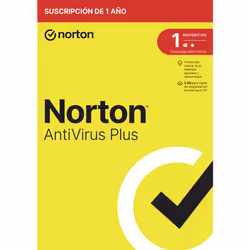 NortonLifeLock AntiVirus Plus, 1 licence(s), 1 année(s), Base, Support physique