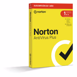 NortonLifeLock AntiVirus Plus Sécurité antivirus Base Espagnol 1 licence(s) 1 année(s)