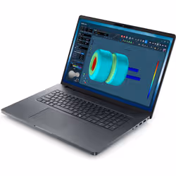 DELL Pro Max 18 Plus MB18250 Intel Core Ultra 7 265HX Station de travail mobile 18" PC portable Quad HD+ 32Go RAM 1To SSD NVIDIA RTX PRO 2000 Blackwell Wi-Fi 7 Win11 Français Noir - Vue supplémentaire 2