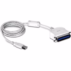 Trendnet TU-P1284, Bleu, 2 m, Mâle/Mâle, IEEE 1284 Centronics 36 / USB 1.1 A