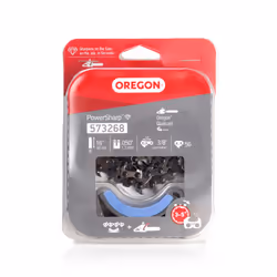 Chaîne de scie Oregon PowerSharp; 16''; 40 cm; 3/8''; 56; 1,3 mm + Pierre à aiguiser