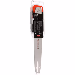 Kit de guide et chaînes pratique, comprenant un guide-chaîne Oregon AdvanceCut avec une longueur de coupe de 38 cm et deux ch ...