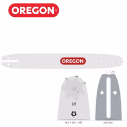 Description générale Le guide-chaîne Oregon 180SDEA041 est conçu pour les tronçonneuses de particuliers. Il offre une combina ...