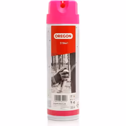 Peinture de marquage rose OREGON Séchage rapide, même sur surfaces mouillées Contenance 500 ml Marquage efficace des arbres L ...