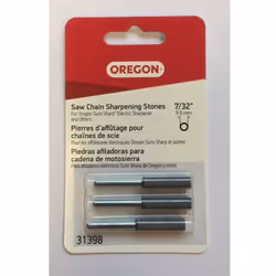 Découvrez le Affûtage & nettoyage Lot de 3 pierres à aiguiser non filetées pour tronçonneuse 7/32 po - OREGON 31398. Affûtage ...