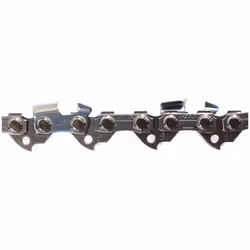 Forme de dente petite semblable à la semi-chisel pour largeur de jauge 1,3 mm. Chaîne de tronçonneuse au profil bas aux perfo ...