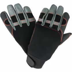 Les gants de protection anti-coupures Oregon Fiordland sont fabriqués en cuir résistant de haute qualité et en tissu extensib ...