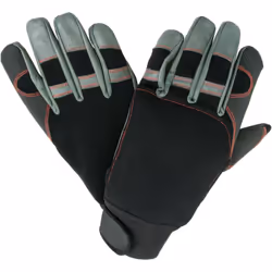 Les gants de protection anti-coupures Oregon Fiordland sont fabriqués en cuir résistant de haute qualité et en tissu extensib ...
