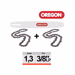 Description générale Le Kit Combo Oregon 556431 est l'ensemble parfait pour les propriétaires de tronçonneuses qui recherchen ...