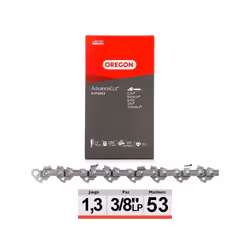 Chaine tronçonneuse AdvanceCut 91PX053E 3/8"LP .050 53 dents La chaine de tronçonneuse 91PX053E fait partie de la famille Adv ...