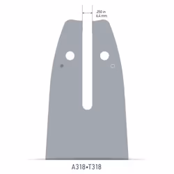 Rail de guidage pour tronçonneuse Oregon 160SXEA318; 16''; 40 cm; 3/8''; 54; 1,3 mm