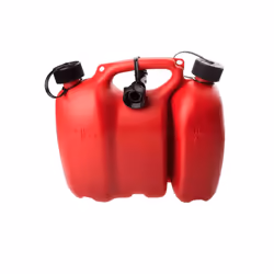 Bidon de carburant Oregon 562405; rouge (6 l) + réservoir d'huile de graissage (3 l)