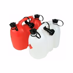 Bidon double essence/huile 5 l et 3 l